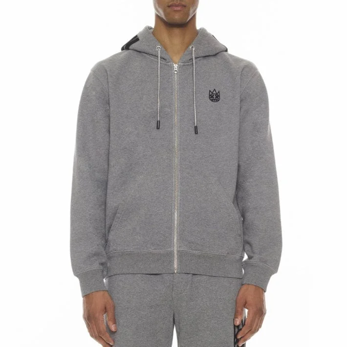 Cult Of Individuality Zip Hoodie (Heather Grey) 622BC-ZH16D