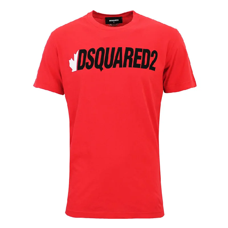 DSQUARED2 - Logo T-Shirt in Red