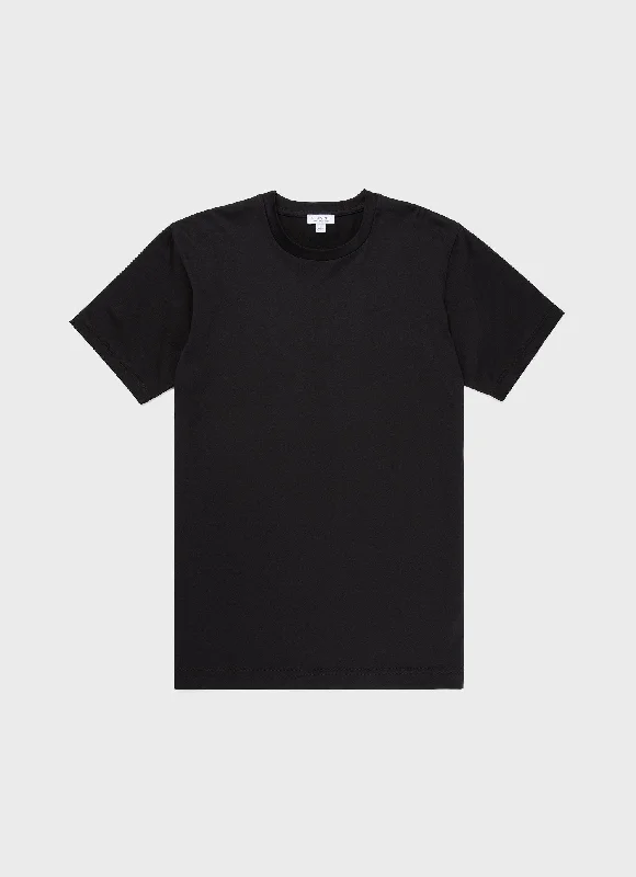 Effortless Comfort Basic Casuals Men's Riviera T-shirt in Black