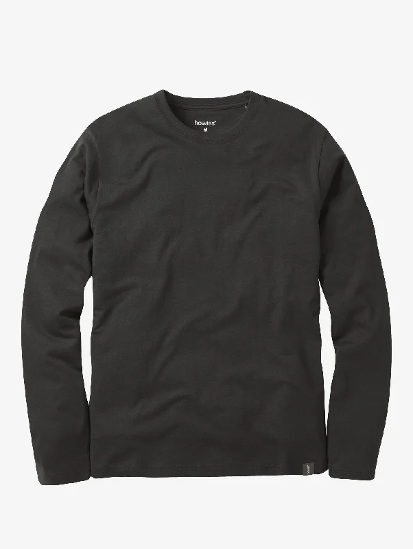 Smart Casual Wear Smart Sweaters Men's XXX Organic Long Sleeve Tee