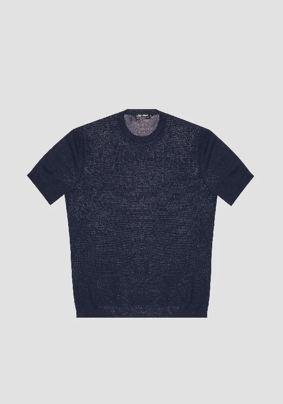 ANTONY MORATO MESH T-SHIRT MMSW 01420-NAVY