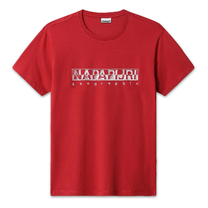 Cozy Looks Premium Pants Napapijri - Sallar T-Shirt in Red