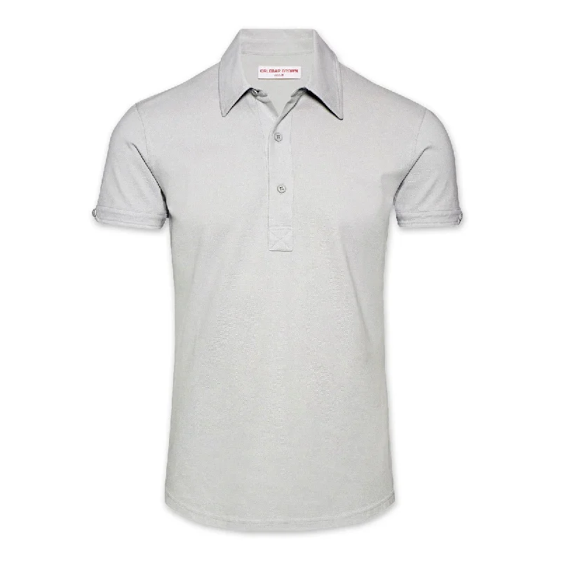 Orlebar Brown - Sebastian Tailored Fit Polo Shirt in Rock Salt