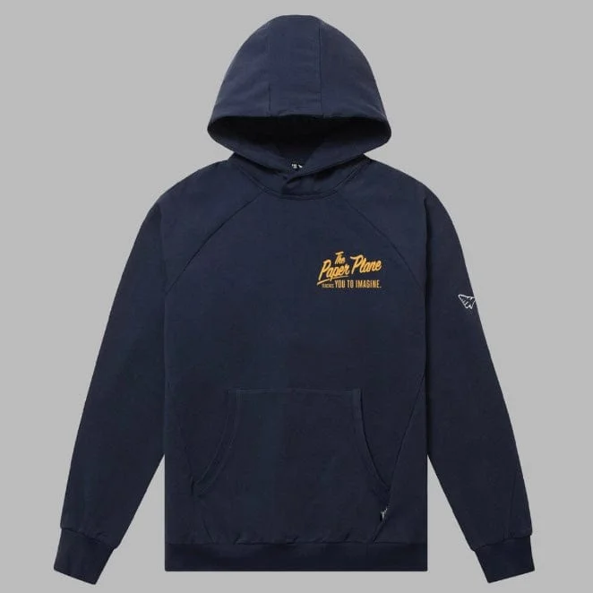 Smart Tops Stylish Footwear Paper Planes A Plane Story Hoodie (Sapphire) 300077