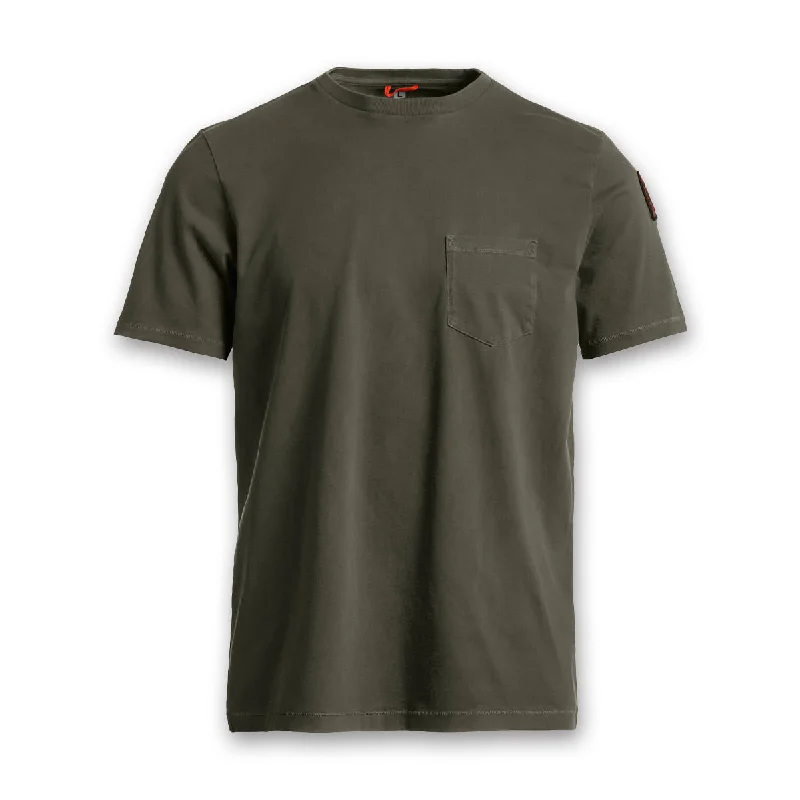 Parajumpers - Basic Pocket T-Shirt in Fisherman Green