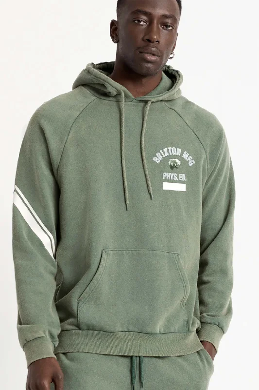 Stylish Looks Relaxed Tops Phys. Ed. Raglan Hood Myrtle
