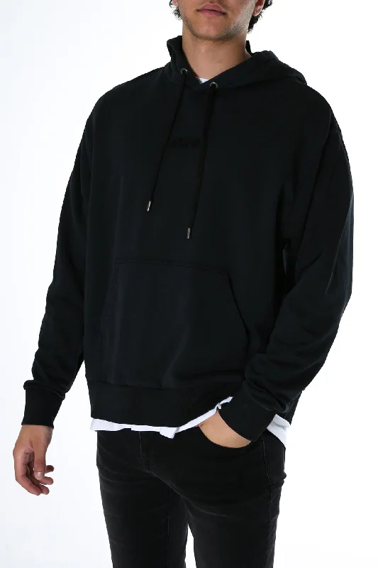 Casual Knitwear Casual Sneakers Pressure Pull On Hood Faded Black