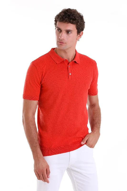 Trendy Apparel Sporty Accessories Regular Fit Cotton Blend Pomegranate Flower Polo T-Shirt Trendy Apparel Sporty Accessories Regular Fit Cotton Blend Pomegranate Flower Polo T-Shirt