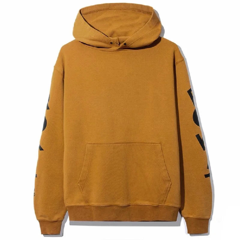 Soft Knitwear Casual Tops Rokit Classic Core Hoodie (Brown) 431-0300