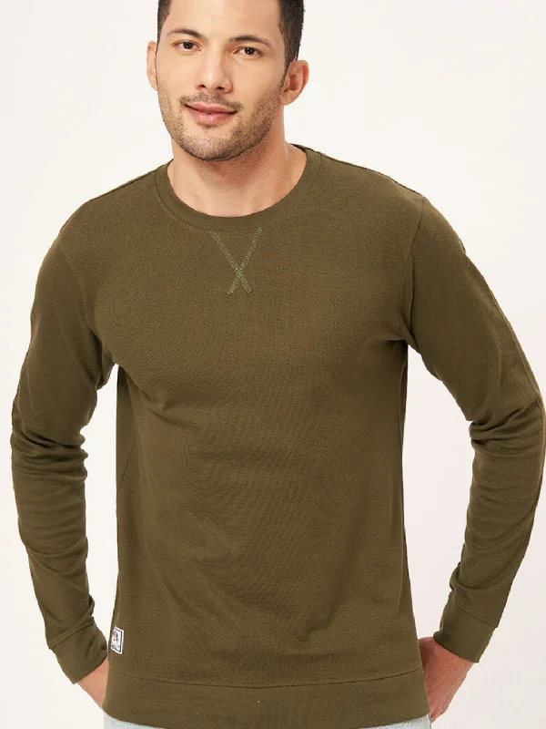 Cozy Basics Functional Shirts Round Neck Full Sleeve T-shirt