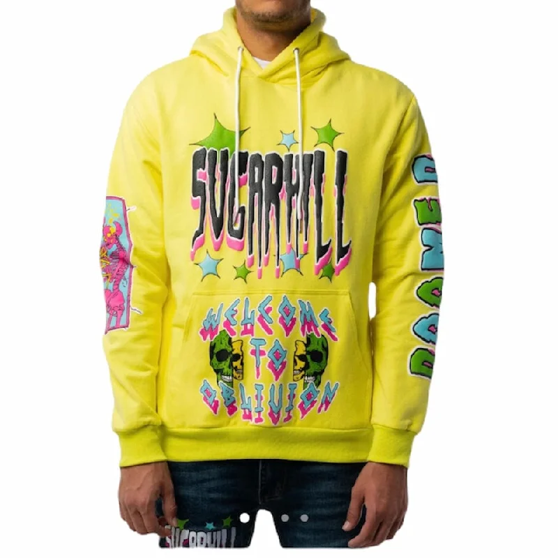 Laid-Back Wear Modern Footwear Sugar Hill Apocalypse Hoodie (Yellow) SH-FALL121-4