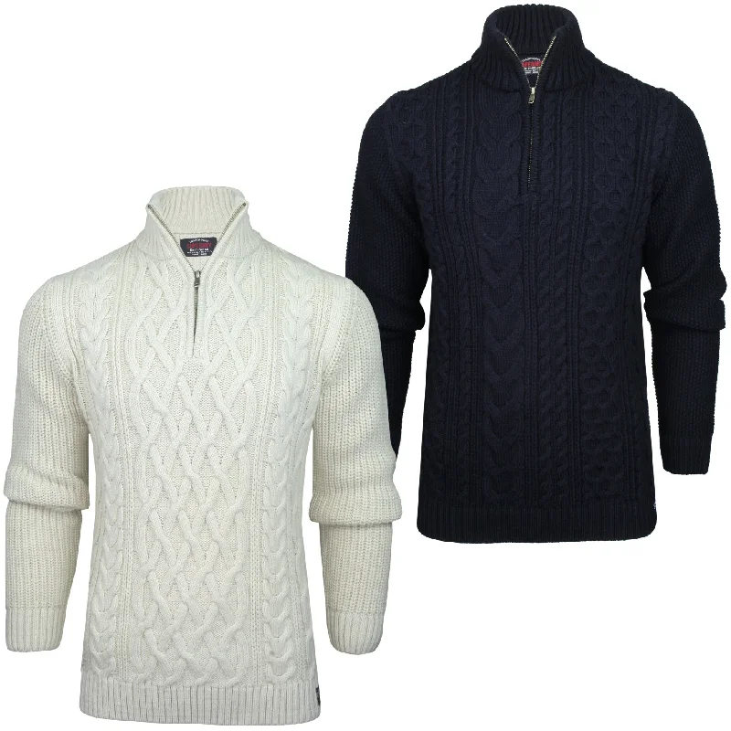 Outdoor Outfits Athletic Tops Superdry Mens Vintage 'Jacob' Cable Knit Half Zip Jumper Outdoor Outfits Athletic Tops Superdry Mens Vintage 'Jacob' Cable Knit Half Zip Jumper
