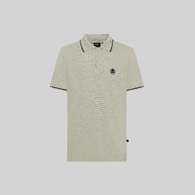 Warm Essentials Classic Hoodies VEYRONA POLO BOX SEA GRASS