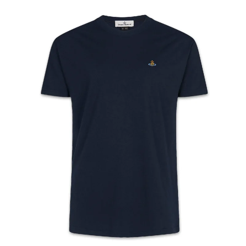 Laid-Back Wear Warm Hoodies Vivienne Westwood - Multicolour Orb T-Shirt in Navy