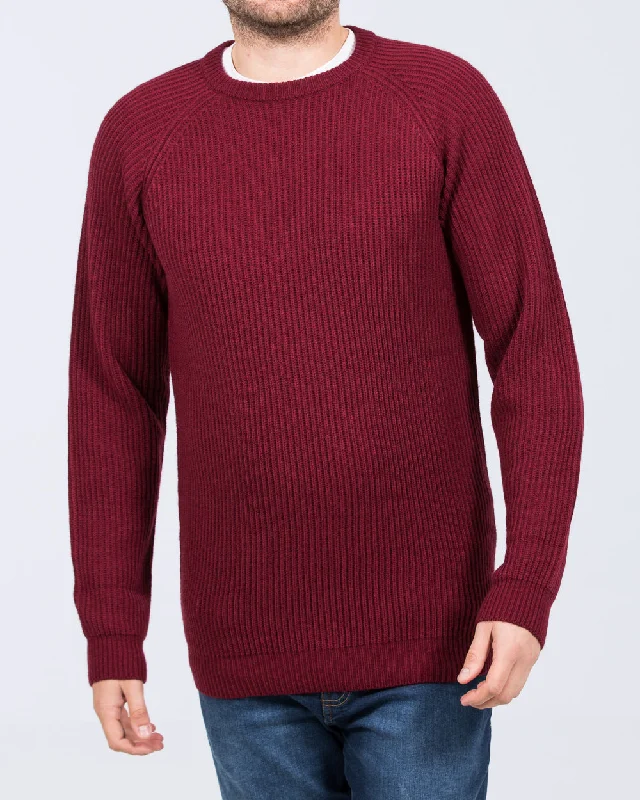 Effortless Gear Casual Tops 2t Harris Tall Chunky Knit Jumper (port)