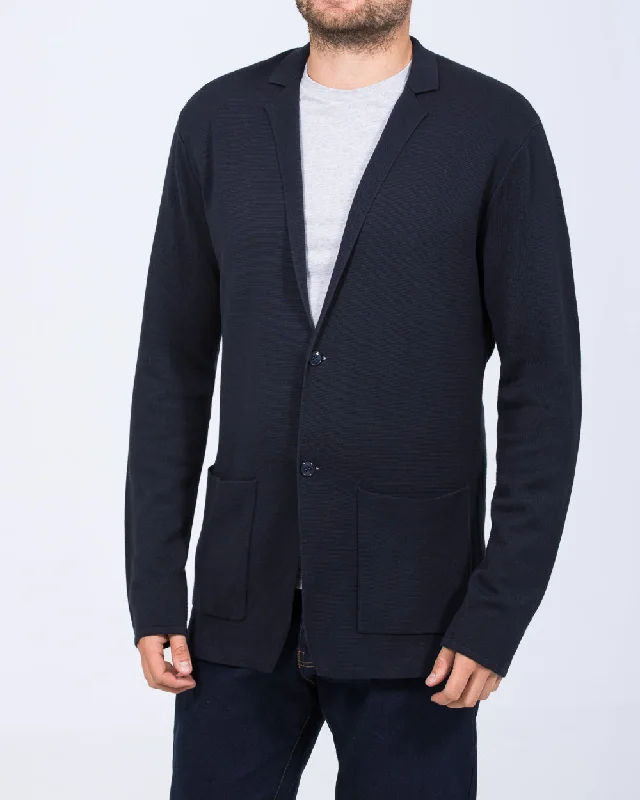 Cozy Looks Cozy Outerwear 2t Santiago Tall Knitted Blazer (navy)