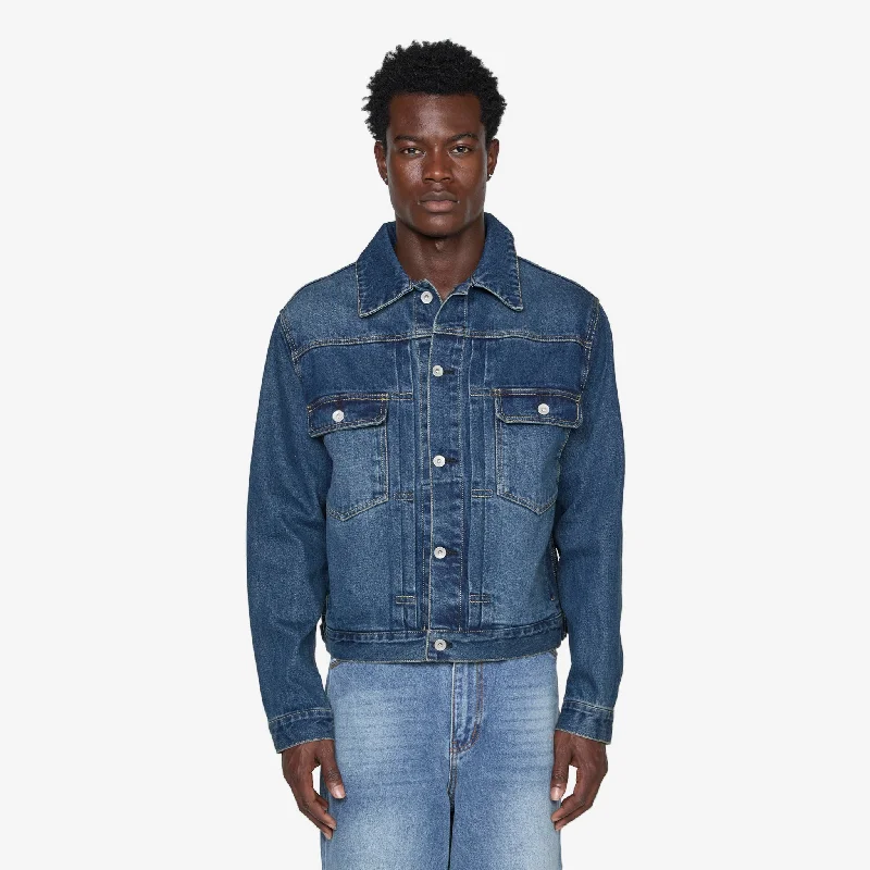 2nd Type Denim Jacket Indigo Washed