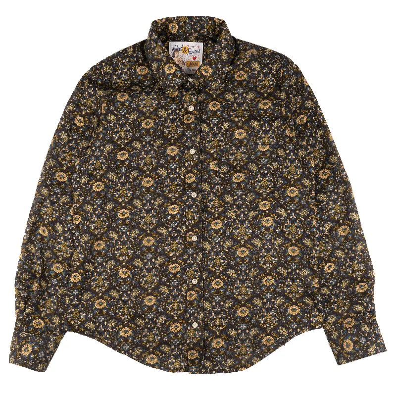Effortless Gear Cozy Outerwear Country Shirt  - Bandana Cloth - Black