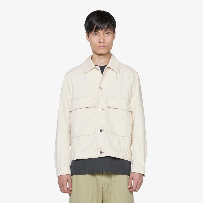 Active Comfort Relaxed Jeans Dragan Denim Jacket Almond Denim