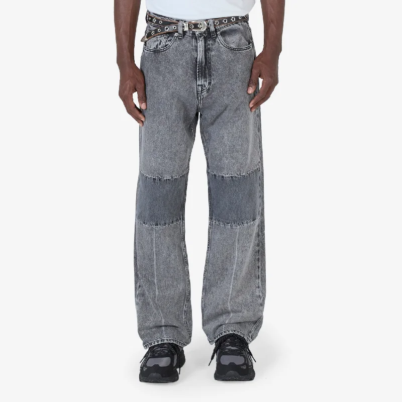 Relaxed Wearables Everyday Jackets Extended Third Cut Jeans Black | Grey