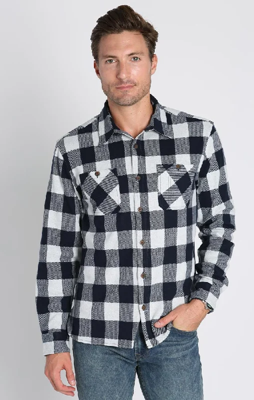 All-Season Outfits Trendy Footwear Knit Flannel Shirt