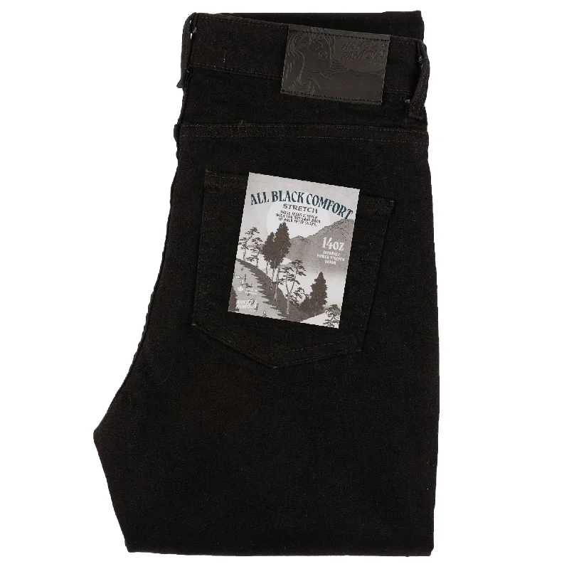 Timeless Style Weekend Wear High Skinny - All Black Comfort Stretch