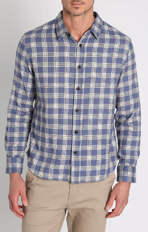 Sporty Essentials Warm Layers Manor 6oz Stretch One Pocket Flannel Shirt