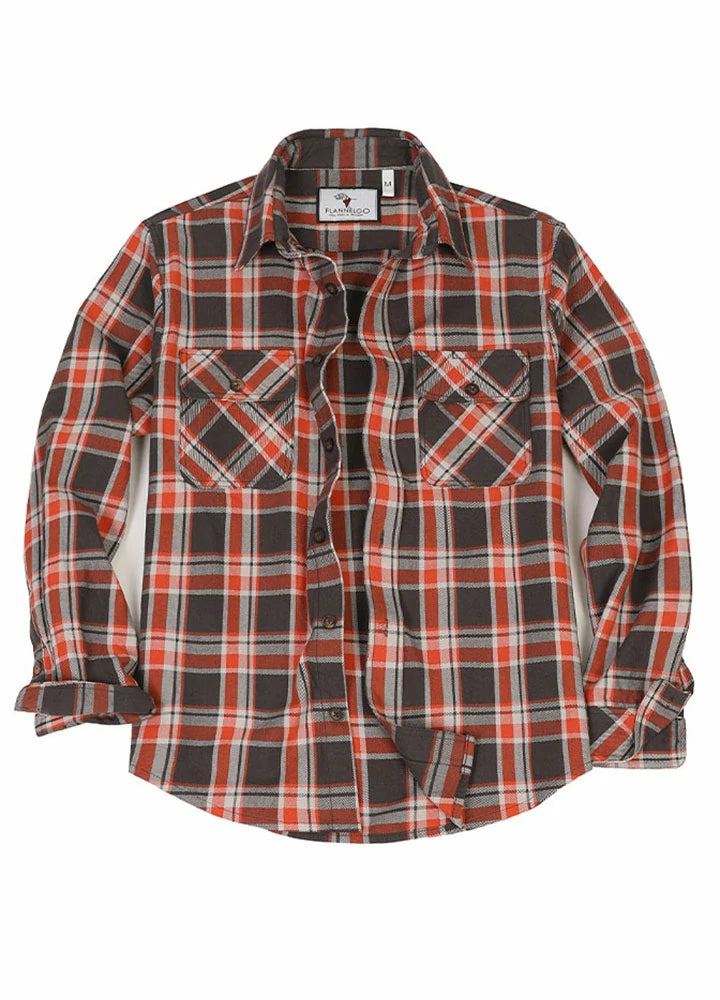 Simple Outfits Fashionable T-shirts Men's Free Swingin' Workwear Flannel Shirt,100% Cotton Simple Outfits Fashionable T-shirts Men's Free Swingin' Workwear Flannel Shirt,100% Cotton