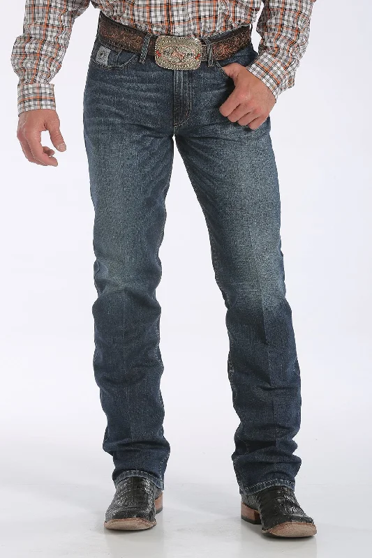 Men's Silver Label Dark Stone Wash Cinch Jeans