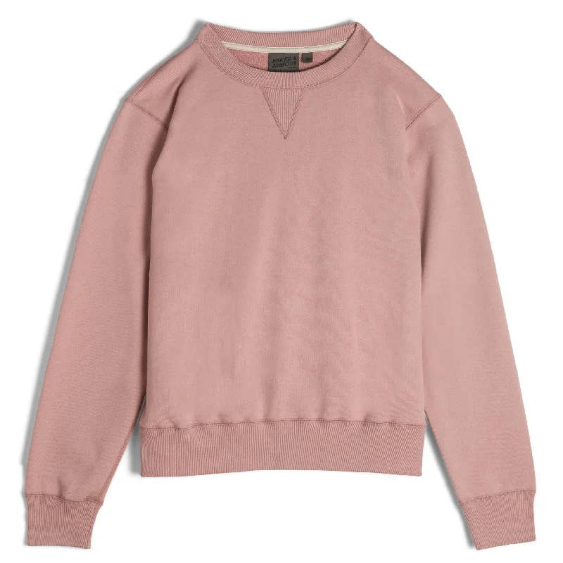 Versatile Outfits Comfortable Suits Crewneck - Heavyweight Terry - Blush