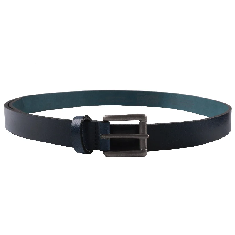 Modern Apparel Cool Outerwear Belt - Buffalo Leather - Indigo