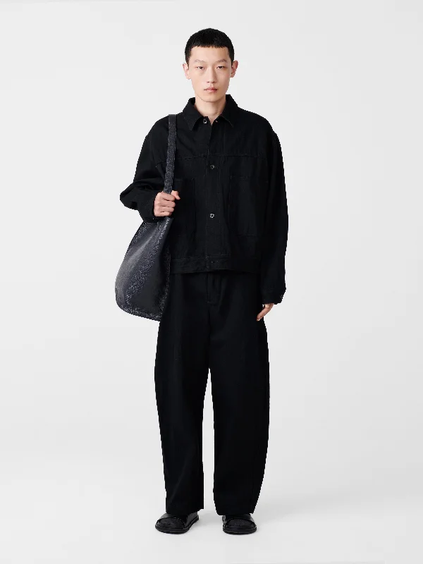 Trendy Styles Cozy Hoodies Now Denim Pant in Black