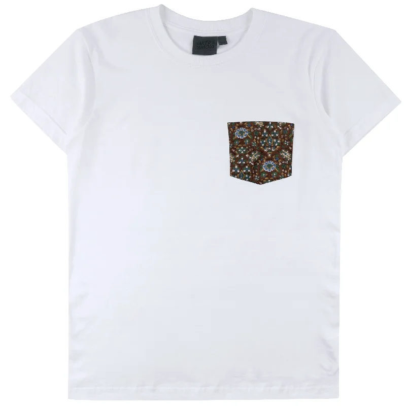 Functional Layers Smart Layers Pocket Tee - White + Bandana Cloth - Brown