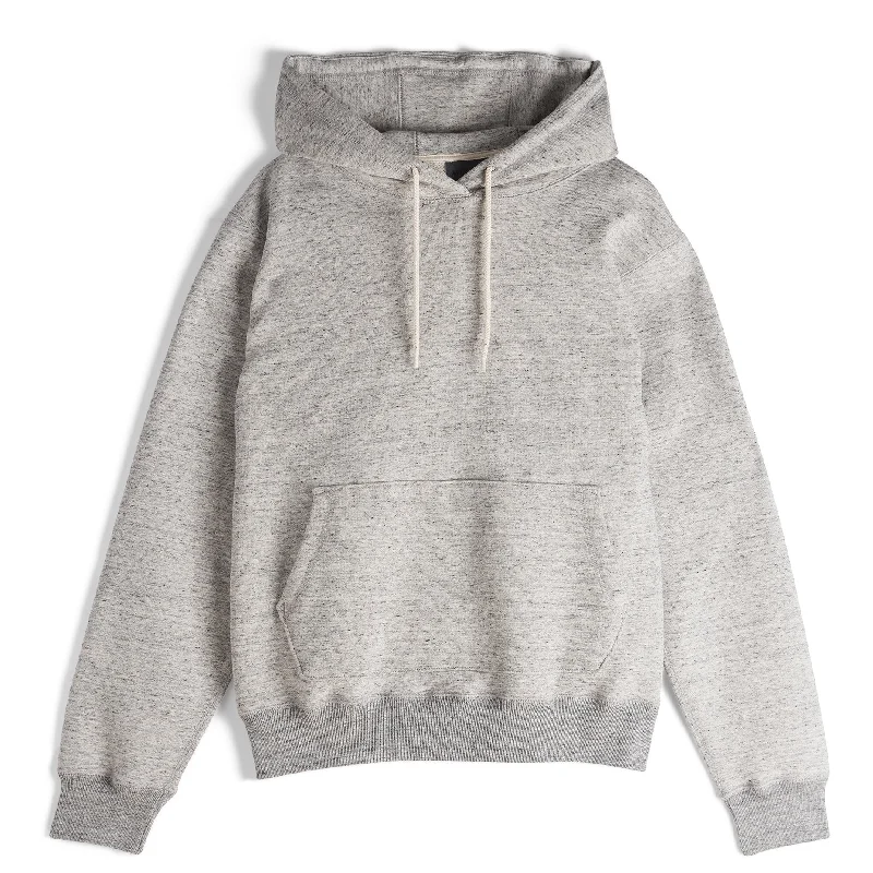 Fashion Comfort Weekend Wear Pullover Hoodie - Heavyweight Terry - Grey