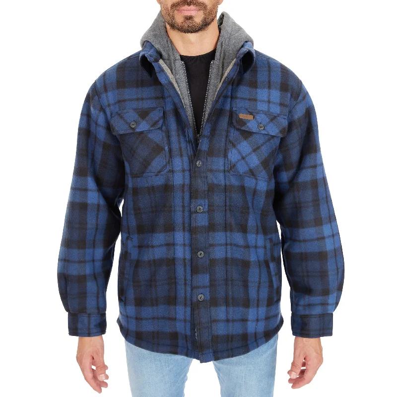 Cool Gear Stylish Shorts SHERPA-LINED MICROFLEECE SHIRT JACKET