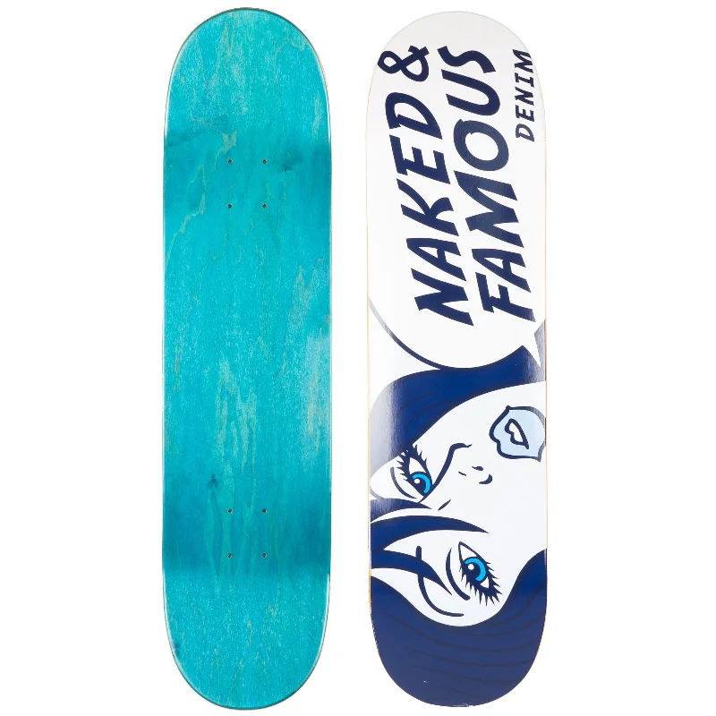 Simple Comfort Athletic Tops Skateboard Deck - Tragic Blond Indigo