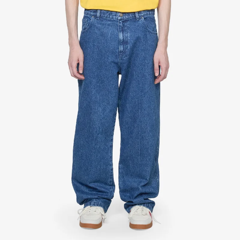 Outdoor Gear Cozy Outerwear Unisex Perennial Logo Denim Pant Blue