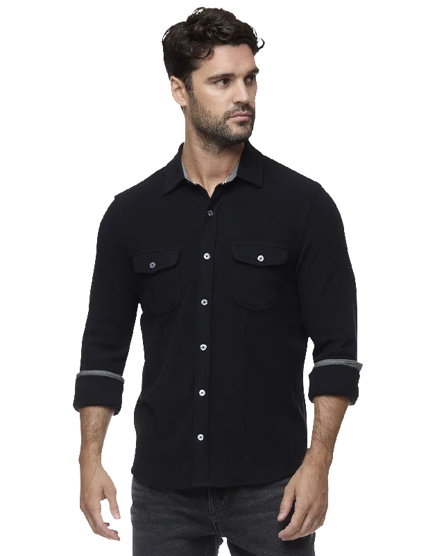 Classic Pieces Simple Shirts DESERT SON HERO STRETCH FLANNEL SHIRT