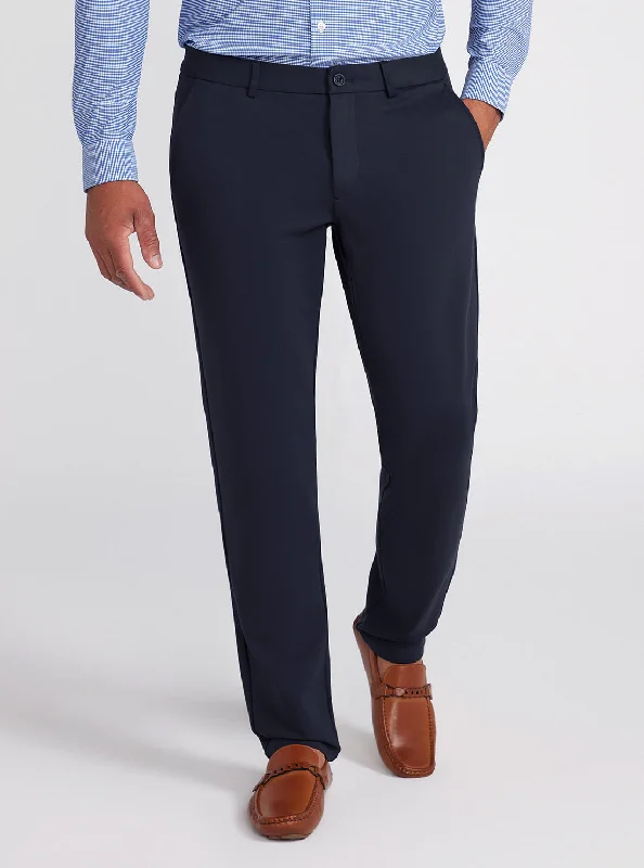 Soft Knitwear Stylish Footwear Eco Navy Blue Tech Myron Dress Pants