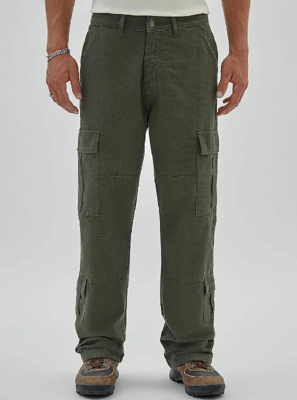 Stylish Layers Bold Pants Guess Originals Green Ripstop Cargo Pants