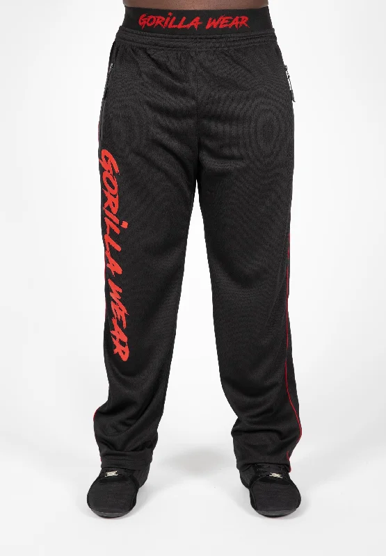 Soft Sweaters Stylish Accessories Mercury Mesh Pants - Black/Red