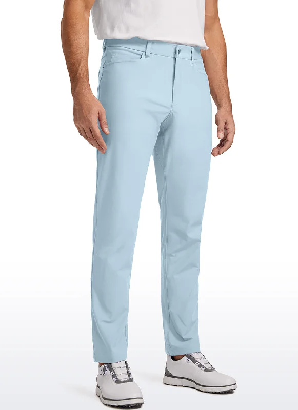 Simple Comfort Winter Fashion All-day Comfy Slim-Fit Golf Pants 32'' - 5-pockets