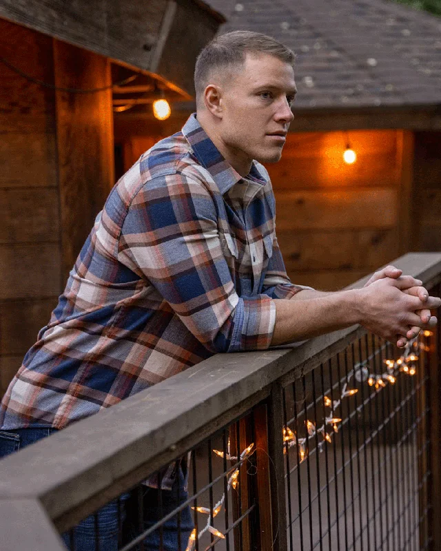 Simple Apparel Modern Footwear PETERS FLANNEL SHIRT