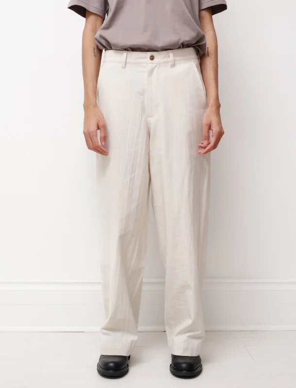 Painter Pants A Cotton Off White