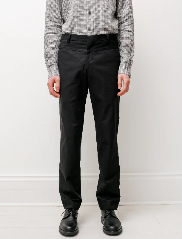 Trousers Chromy Black