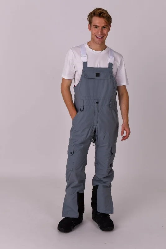 Yeh Man Bib Pant - Grey