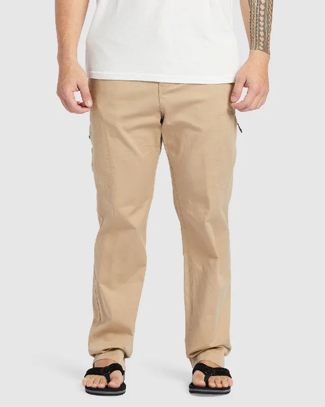 Effortless Comfort Mens After Surf Elasticated Trousers