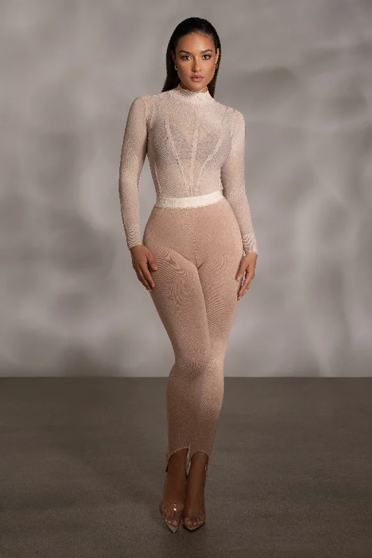 Cozy Essentials Beige Marlow Leggings