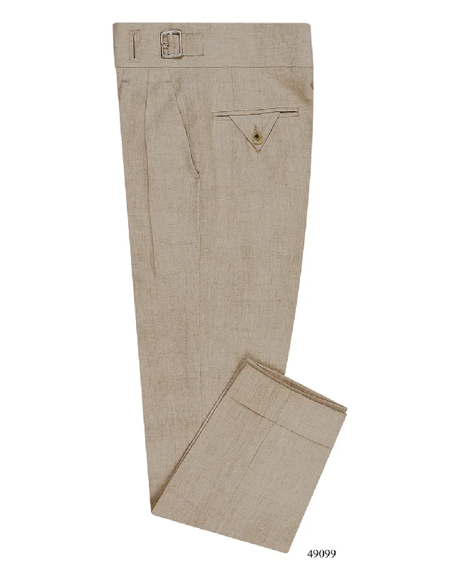 Versatile Outfits Gurkha Pants in 100% Linen Suiting Muslin