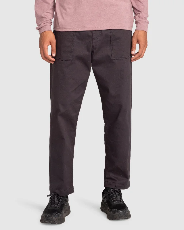 Trendy Apparel Mens Run Ashore  Elastic Waist Pants